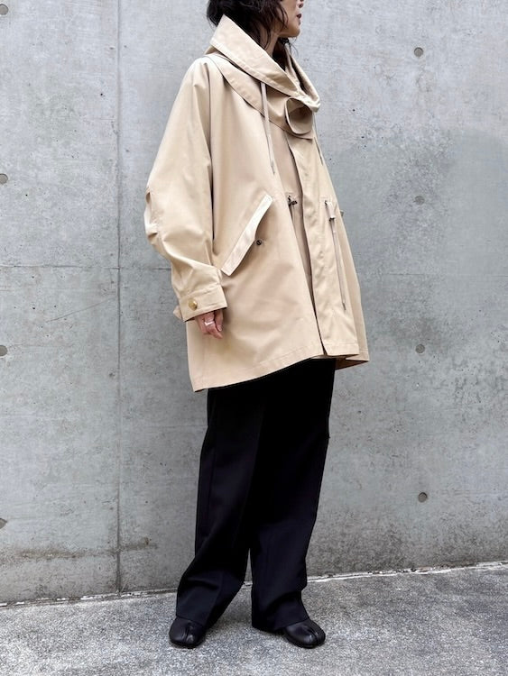 VACHEMENT / Taffeta Mods Coat / Beige / VM-22-300