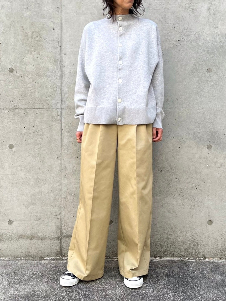 någonstans / stand cardigan  / Wolf / 470JS870-0281