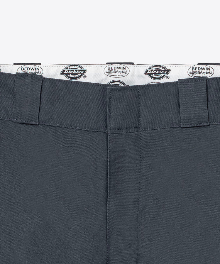 BEDWIN & THE HEARTBREAKERS / DICKIES 10L TC PANTS "THUNDERS"・CHARCOAL・26SB4529