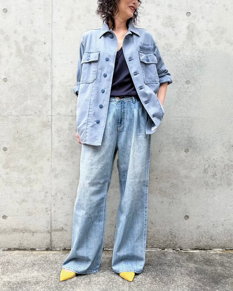 MADISONBLUE / MILITARY JK L.oz BS / BLUE / MB261-1016