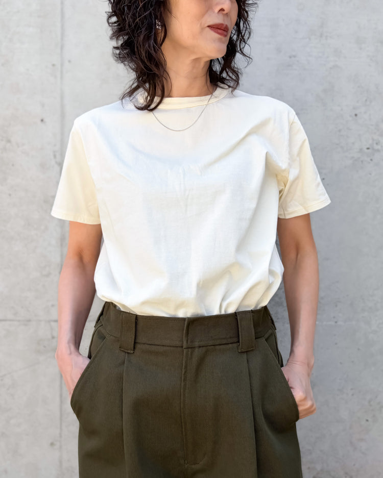 THE SHINZONE / PACK TEE / GREEN(GREEN/ECRU) / 20SMSCU66