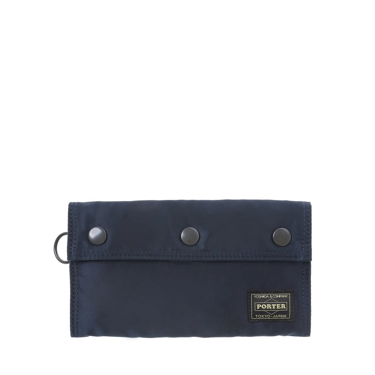 PORTER / TANKER WALLET（L）/  622-27846 / アイアンブルー