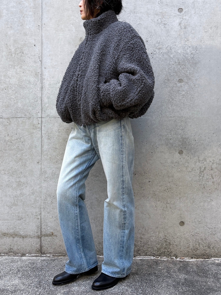 CLANE / BALLOON BOA BLOUSON / GRAY /  19101-0032