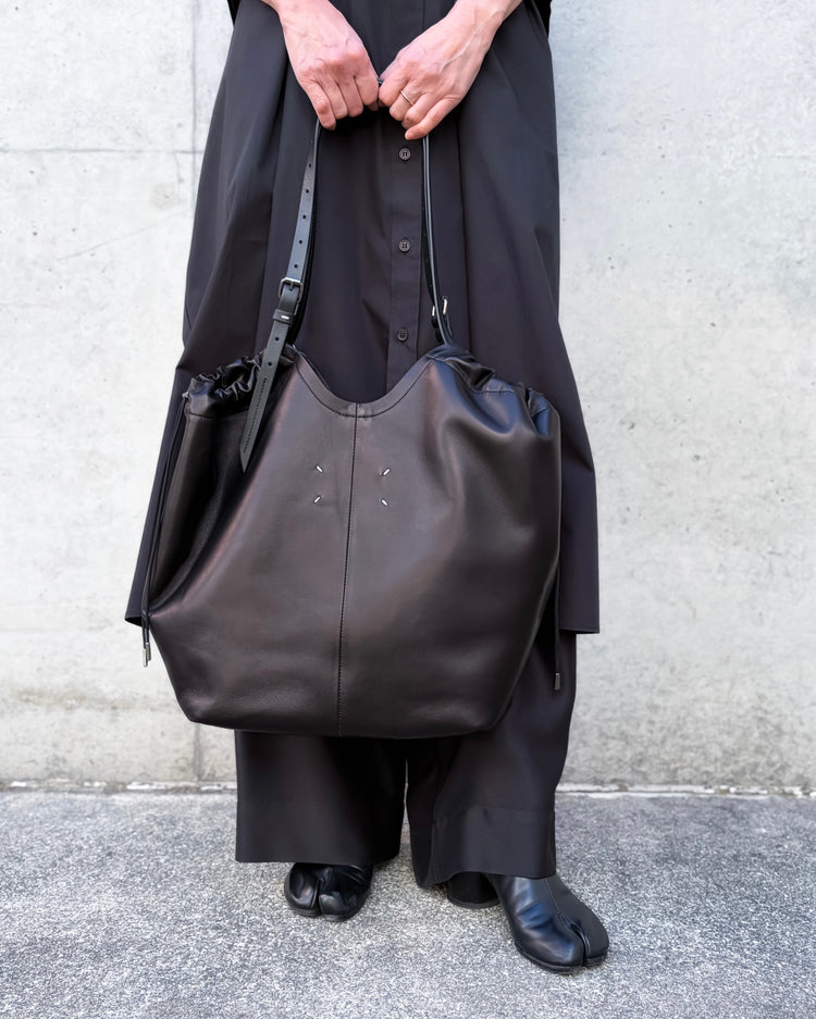 Maison Margiela / ドローストリング バッグ / black / SB1WC0032P8832