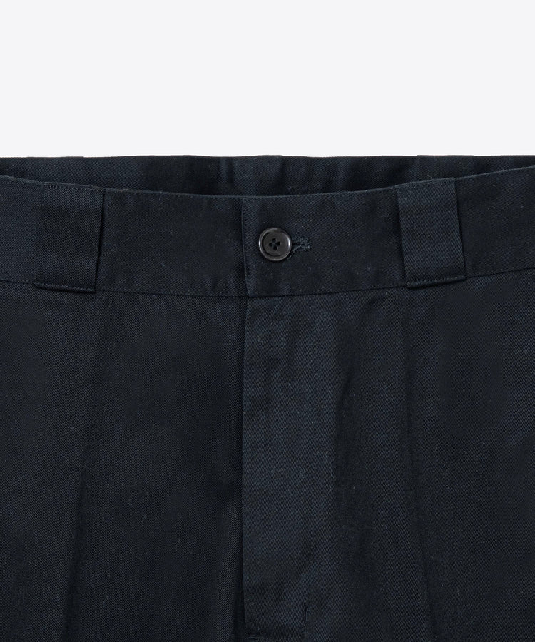 BEDWIN & THE HEARTBREAKERS / 10L COTTON CHINO PANTS "THUNDERS"・BLACK・26AB4759