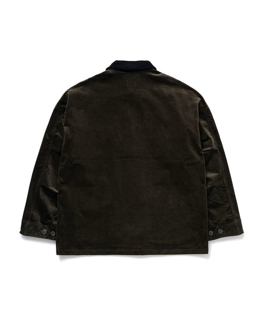 BEDWIN & THE HEARTBREAKERS / L/S CORDUROY COMBAT JACKET "CLIFF"・OLIVE・24SB5616