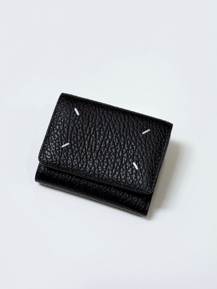 Maison Margiela / 4 Stitch Trifold Wallet / BLACK / SA3UI0010