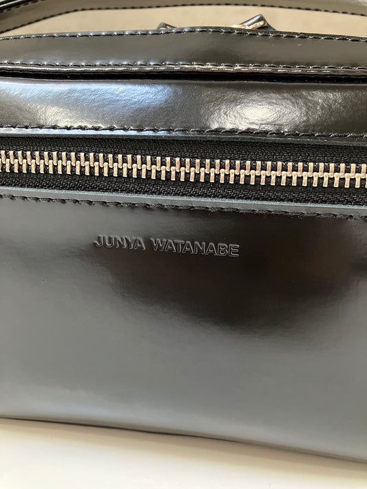 JUNYA WATANABE / ステアガラス×ヘアハイド ショルダー付き2wayバッグ / BLACK / JP-K205-051