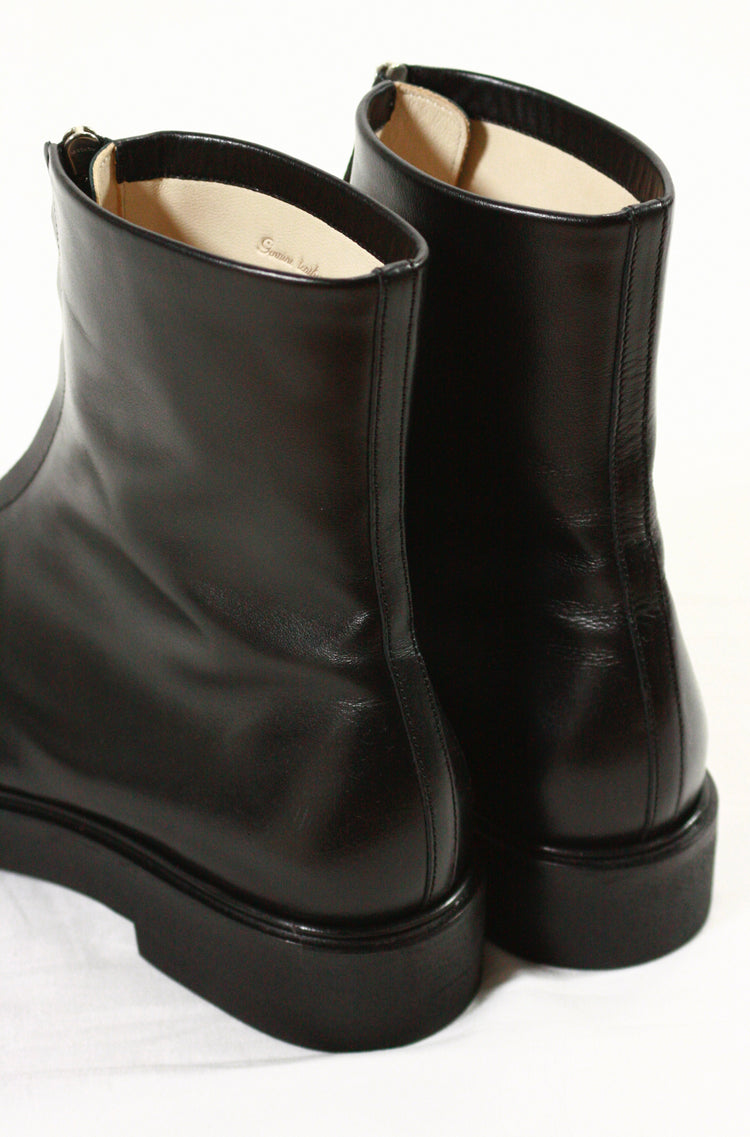 beautiful shoes / FRONT-ZIP BOOTS・BLACK 送料無料