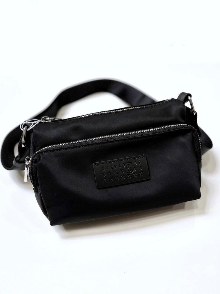 MM⑥  Maison Margiela / NYLON CROSSBODY BAG / BLACK / SB5WG0023
