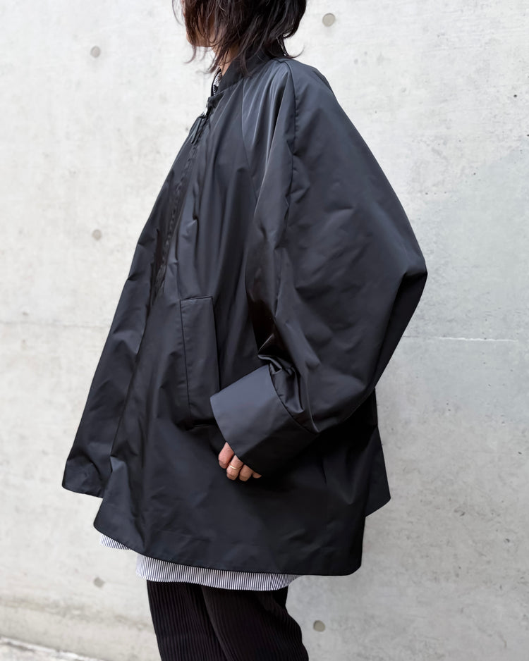 ENFÖLD / BIG-ARM BLOUSON / BLACK / 300JS130-0671