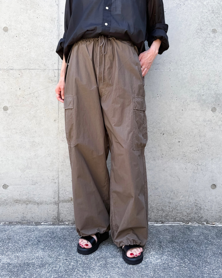 FARAH / Garment Dye M51 Over Pants / BROWN / FR0601-M4017