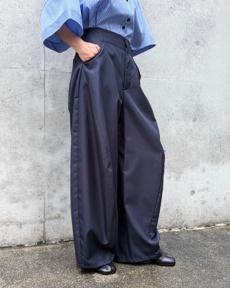 någonstans / oval wide pants / Space / 470JA831-0081