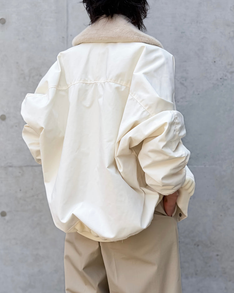 mtmodelist / ドルマンスリーブ MA-１/ IVORY× IVORY/ MH-J08-117