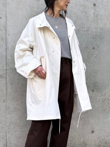 THE SHINZONE / LIGHT MODS COAT / ECRU / 25SMSCO03