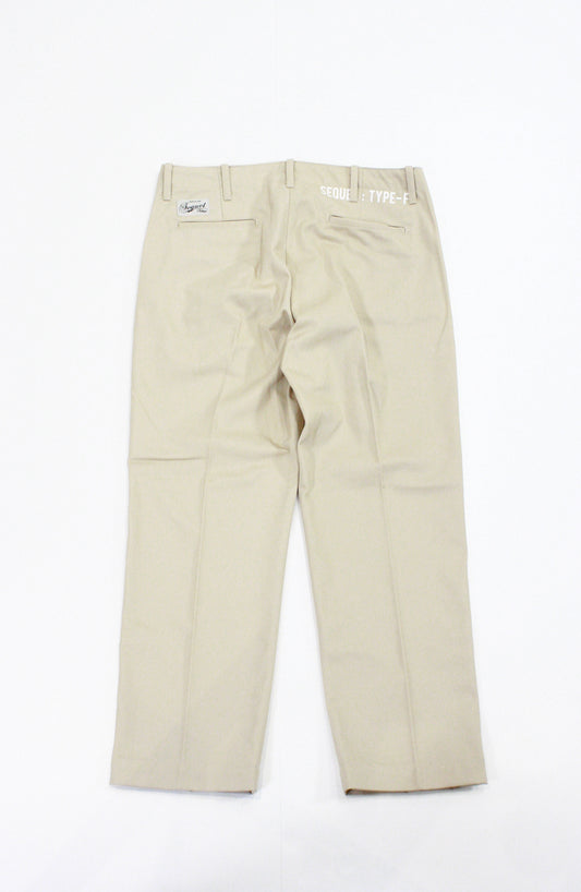 SEQUEL / CHINO PANTS（TYPE-F）・BEIGE・SQ-23AW-PT-07