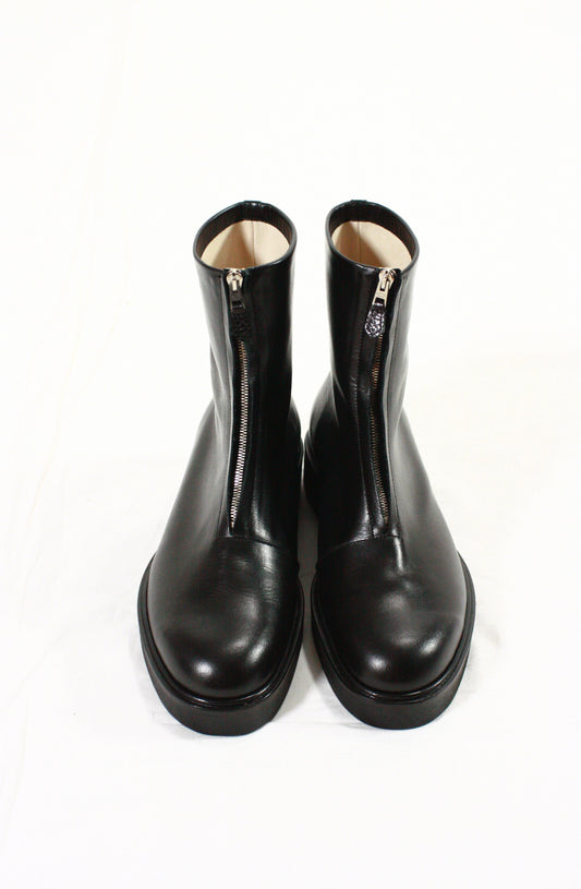 beautiful shoes / FRONT-ZIP BOOTS・BLACK