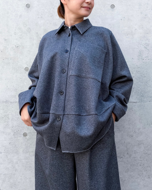 ENFÖLD / SHIRT / Charcoalgray / 300JA580-2011