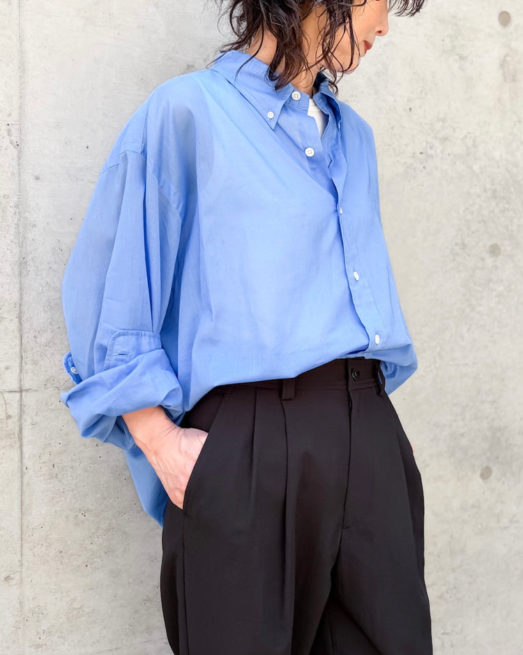 THE SHINZONE / DADDY SHIRT / BLUE / 25MMSBL09