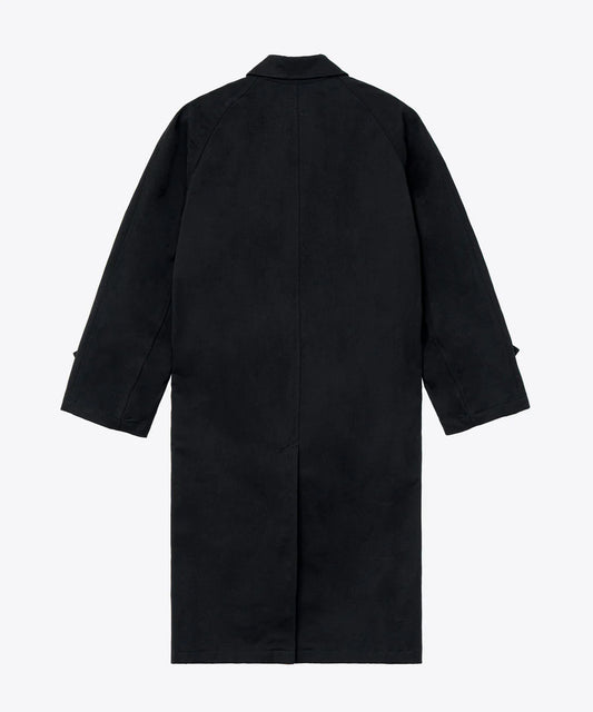 BEDWIN & THE HEARTBREAKERS / L/S BALMACAAN COAT "Balmacaan" / BLACK・26SB5652