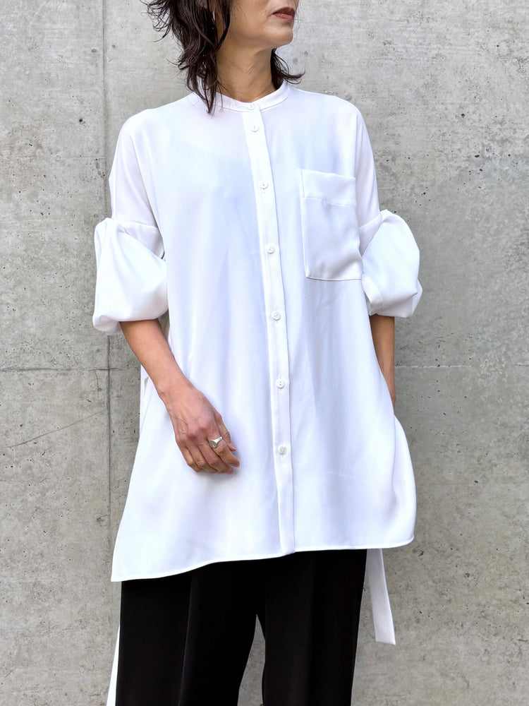 ENFÖLD / MANY-STYLE OVER SHIRT / WHITE / 300JS430-1081