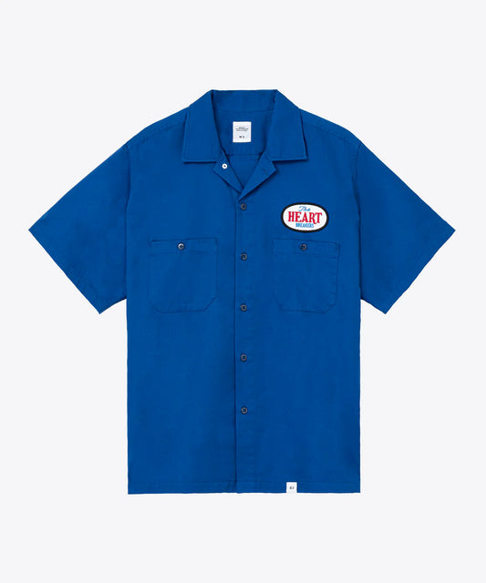 BEDWIN & THE HEARTBREAKERS / S/S WORK SHIRT "BOB" / BLUE・26SB1760