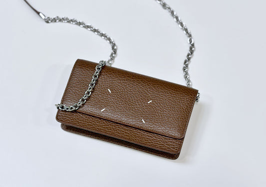 Maison Margiela / 4StitchChain Wallet / BROWN / SA3UI0008P4455