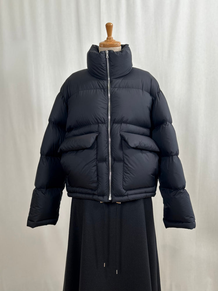 AURALEE / SUPER LIGHT NYLON RIPSTOP DOWN BLOUSON / BLACK