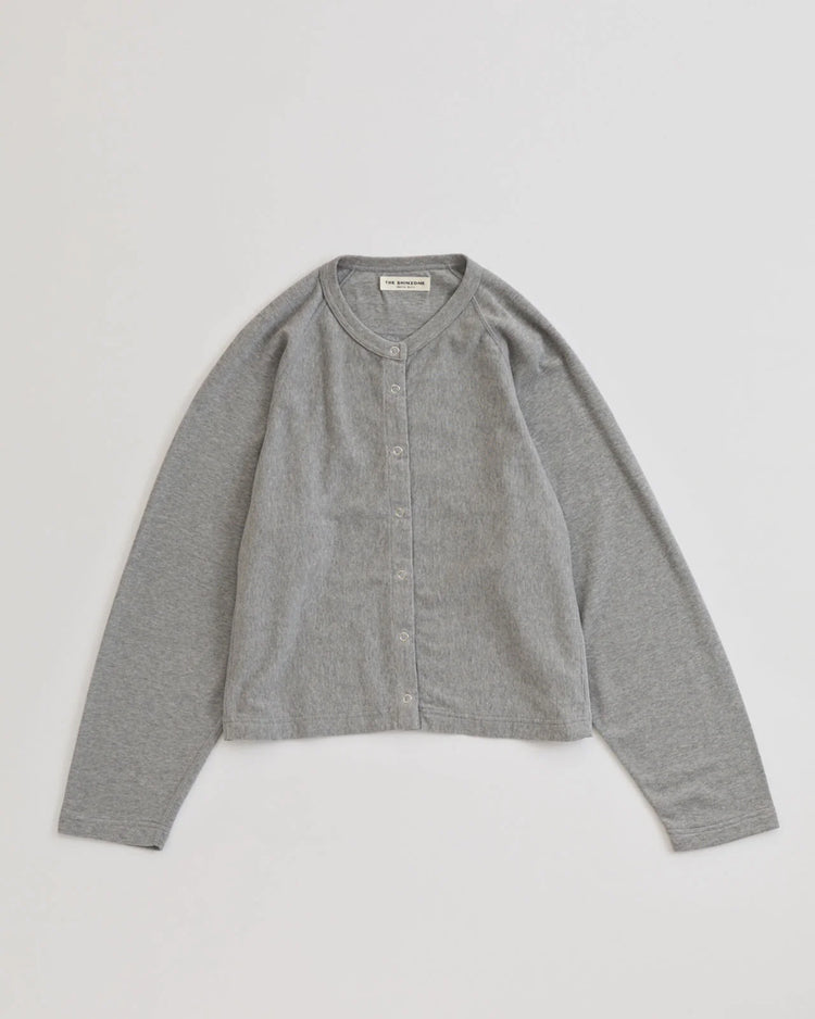 THE SHINZONE / INLAYED CARDIGAN / GRAY / 26SMSCU08