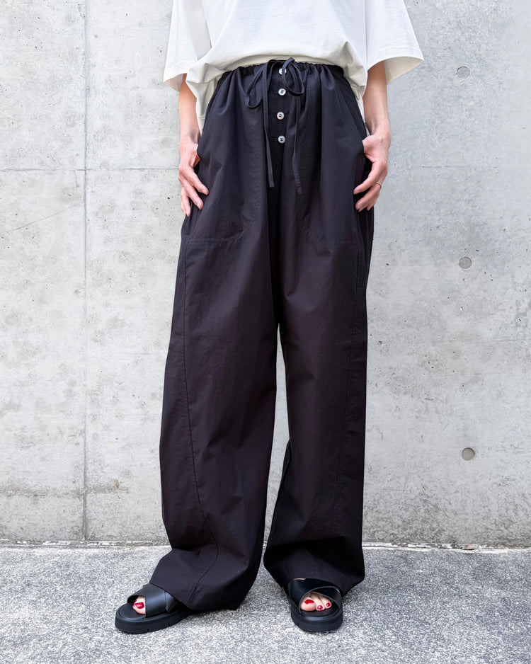 STUDIO NICHOLSON / VENTURA PANT / BLACK / 1895
