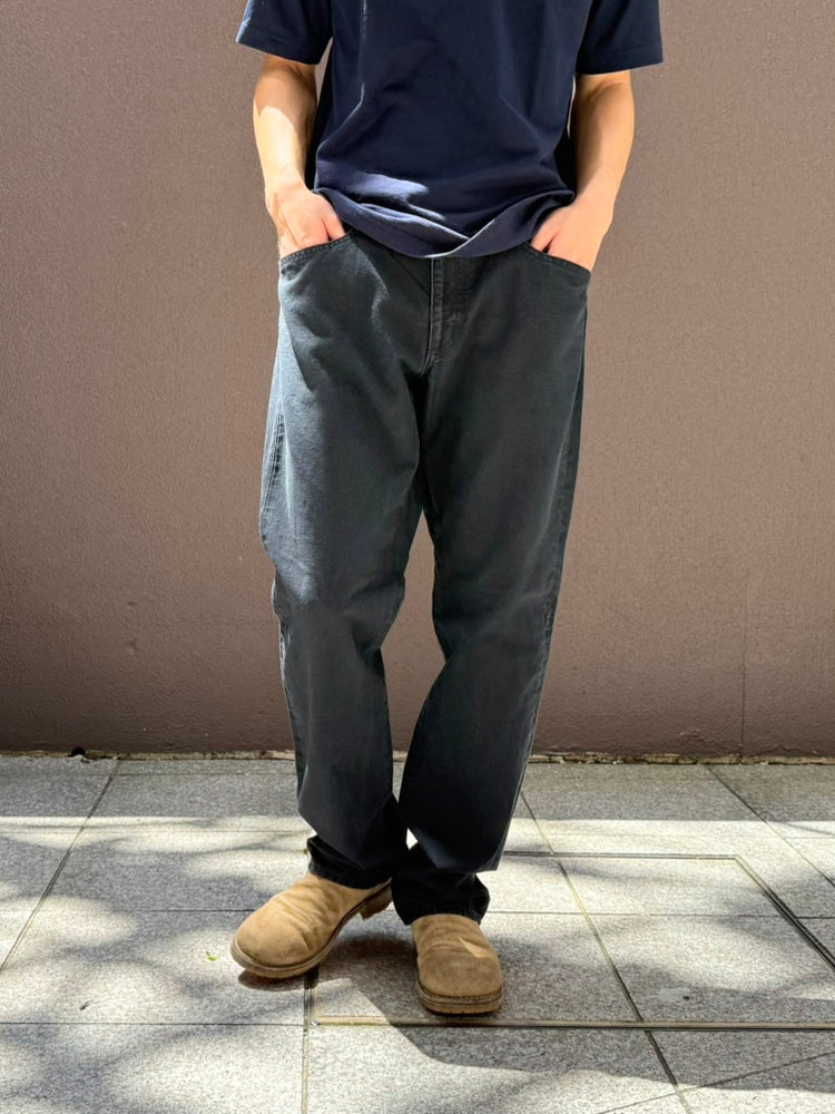 nonnative / TRUCKER 5P JEANS COTTON OXFORD / BLACK / NN-P4903
