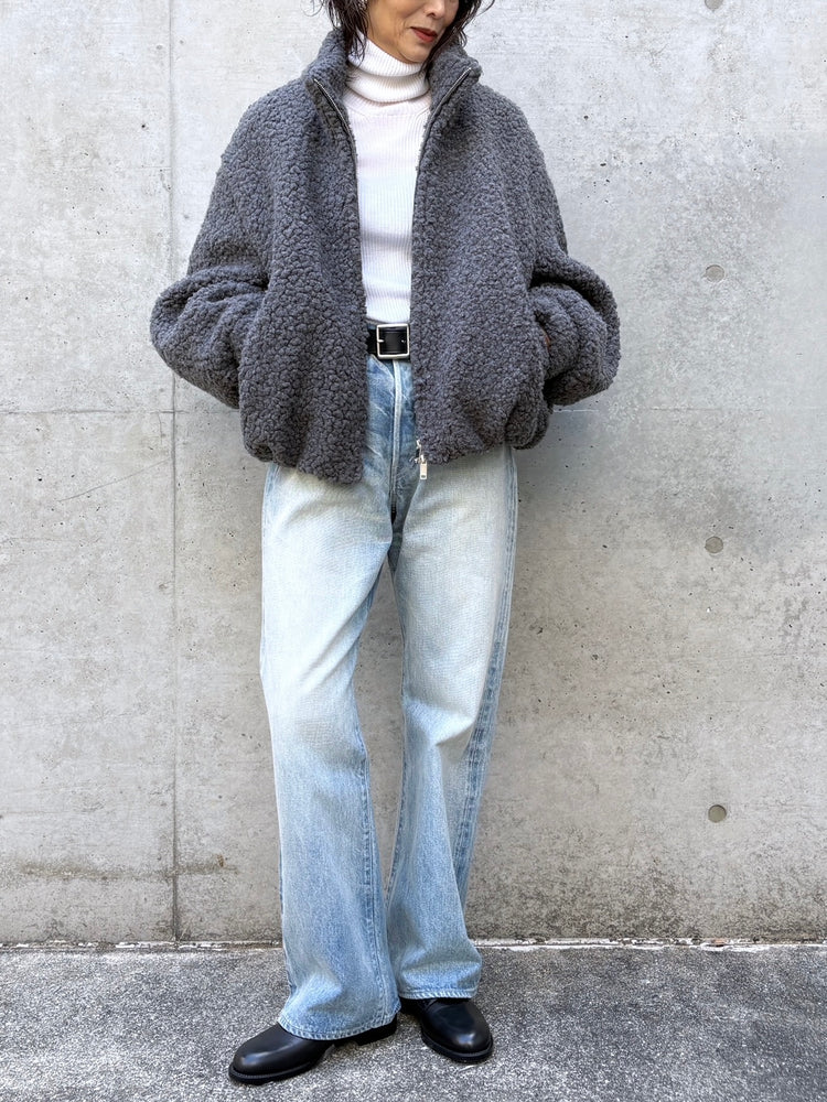 CLANE / BALLOON BOA BLOUSON / GRAY /  19101-0032