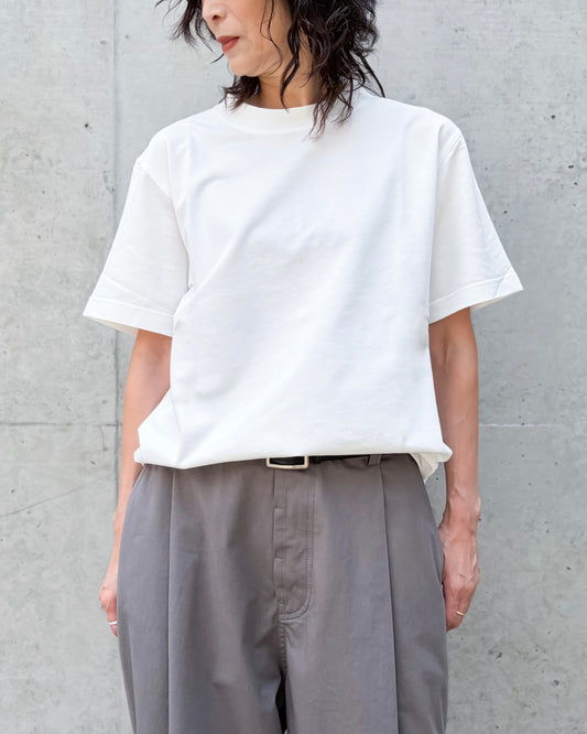 SOFIE D'HOORE / T-SHIRT C-NECK SHORT SLEEVES / OFF-WHITE / TAG-JFLIT