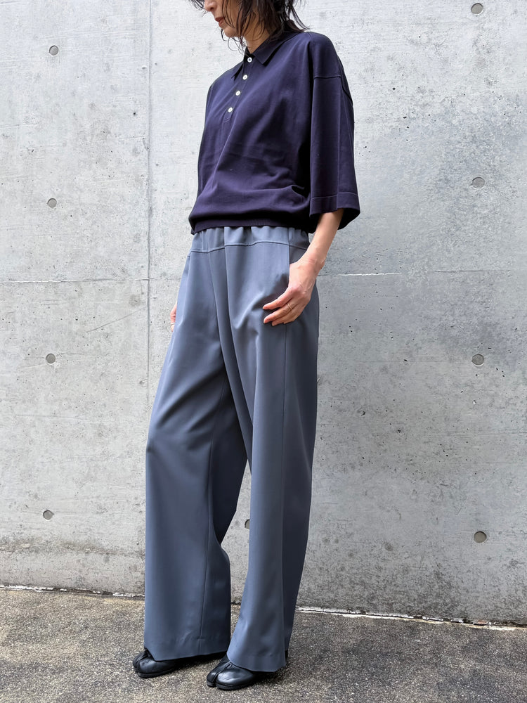 BLAMINK / 18Gハーフスリーブニット / NAVY / 79181000001