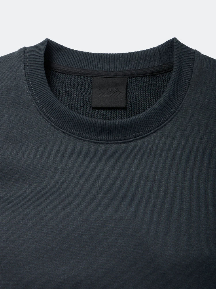 DAIWA PIER39 / W's TECH SWEAT CREW S/S / INK BLACK / BE-51026L