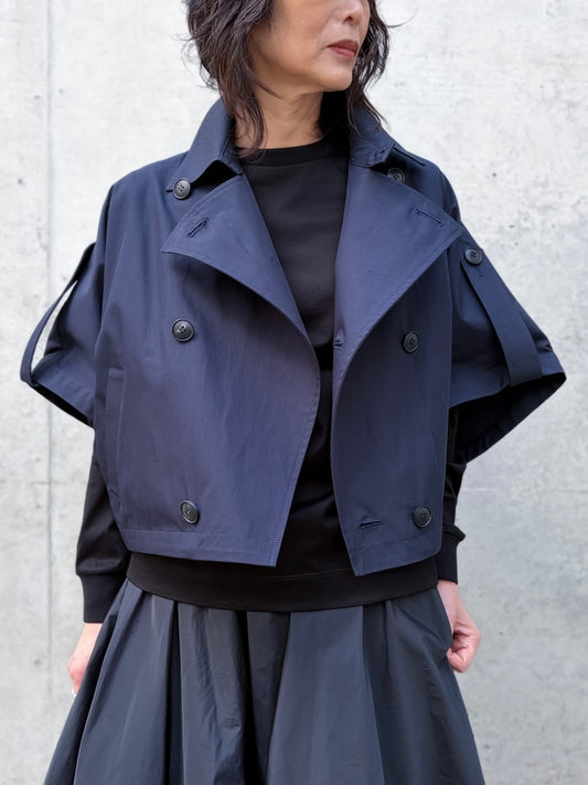 mtmodelist / ショートトレンチジャケット / NAVY / MG-J08-103