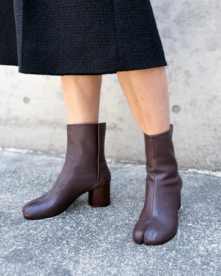 Maison Margiela / TABI Boots 6cmheel  / D.BROWN / S58WU0246-P3753
