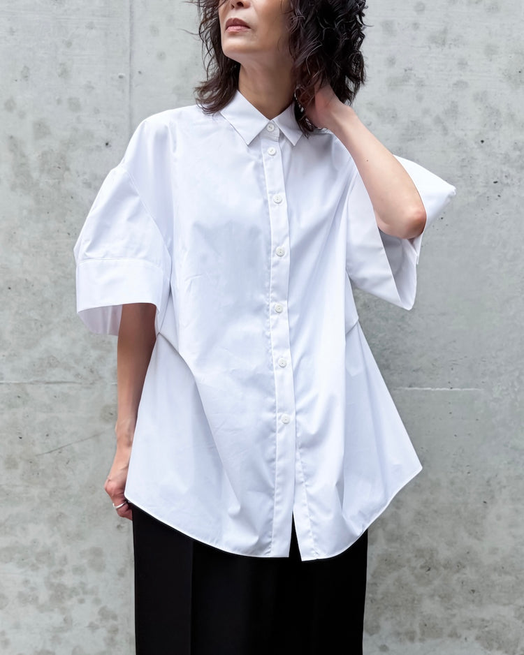 ENFÖLD / SOLID SHIRT / WHITE / 300JA430-0511