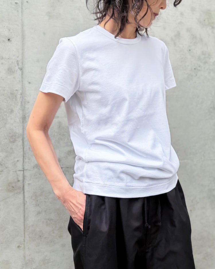 tao / 綿天竺半袖Tシャツ / WHITE / TZ-T001