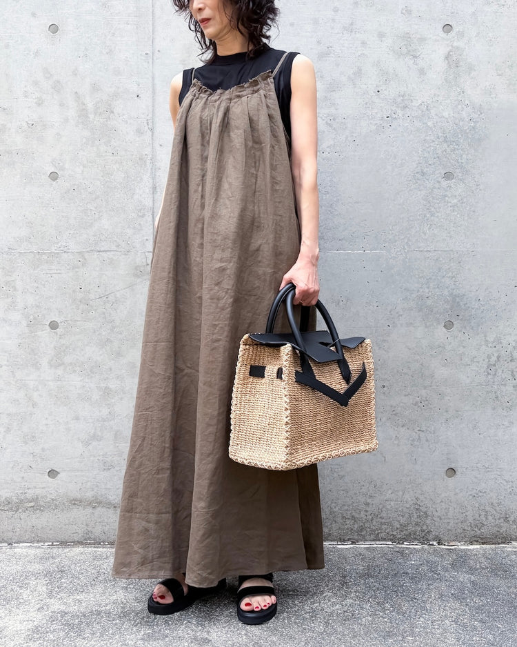 SEA / BASKET BAG（MEDIUM）/ ONYX / 110506551