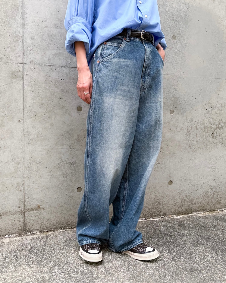 THE SHINZONE / TOOL DENIM PANTS / BLUE / 24MMSPA01