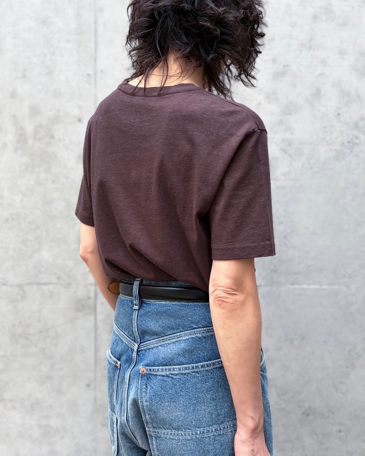 THE SHINZONE / takes. Women's Tee / BROWN / 21ATACU01