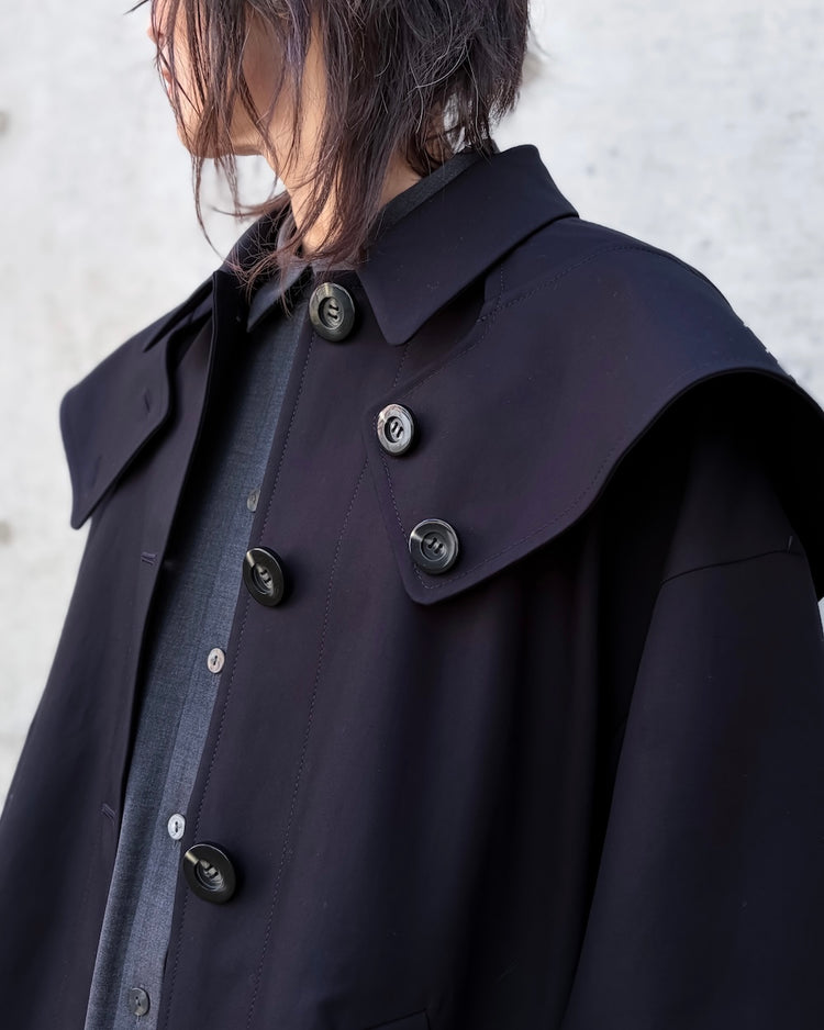 någonstans / circle coat / space / 470JS430-0361