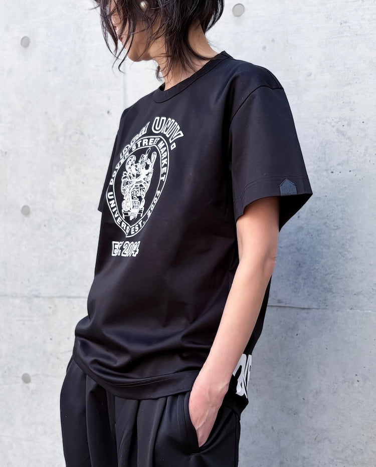 DSM kei ninomiya / DSM University T-Shirt / Black / DSM01T004 /　