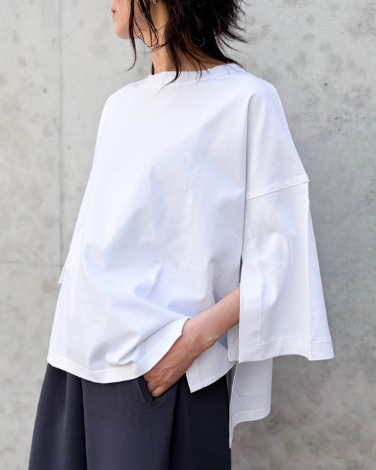 COGTHEBIGSMOKE / NOELLA T SHIRT / WHITE