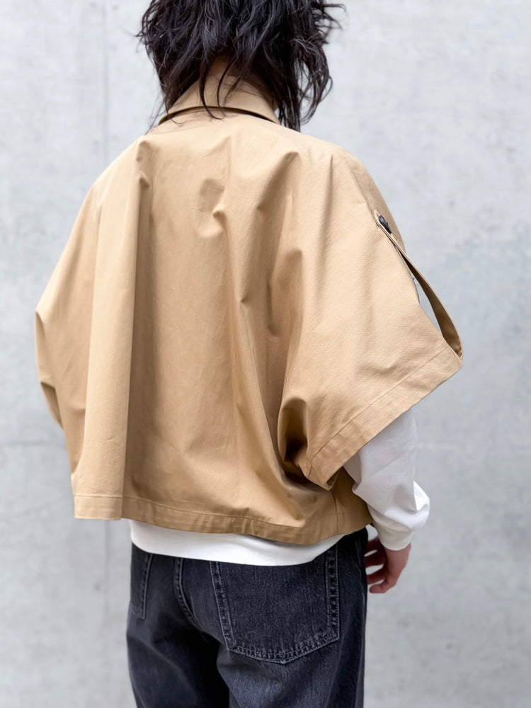 mtmodelist / ショートトレンチジャケット / CAMEL / MG-J08-103