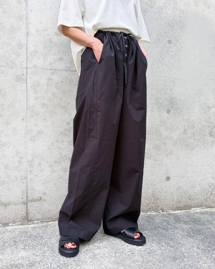 STUDIO NICHOLSON / VENTURA PANT / BLACK / 1895