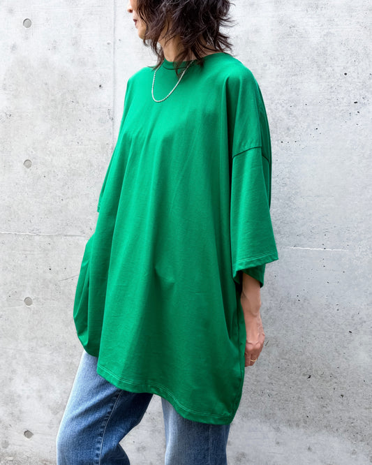 ENFÖLD / LARGE T-SHIRT / GREEN / 300JA280-0171