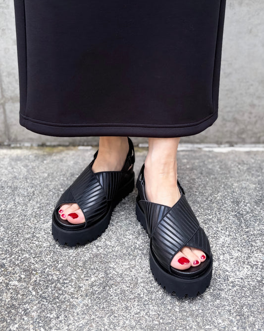 UNITED NUDE / Rico X Sandal / BLACK