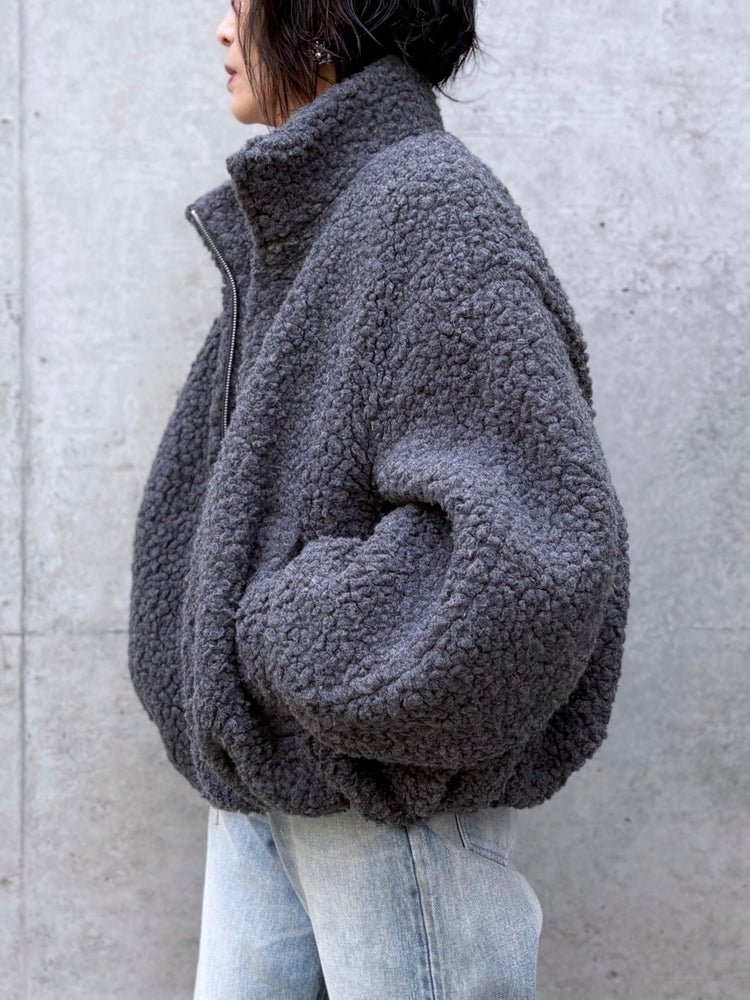 CLANE / BALLOON BOA BLOUSON / GRAY /  19101-0032